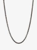 Chrome Hearts Silver Paper Chain Necklace, 30 inches (approx. 76 cm)